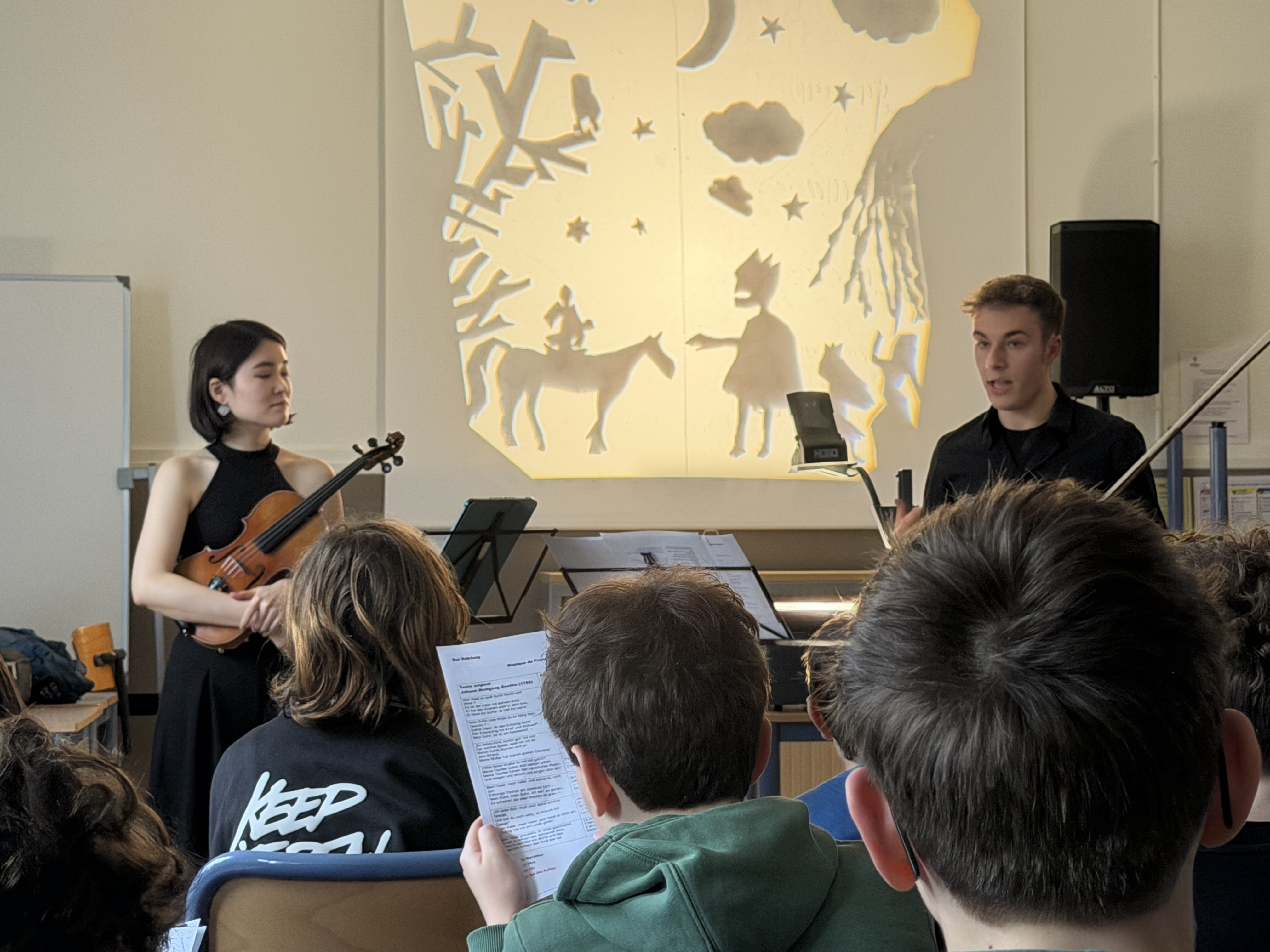 Mozart et Schubert à La Providence : concert privé pour les 6e